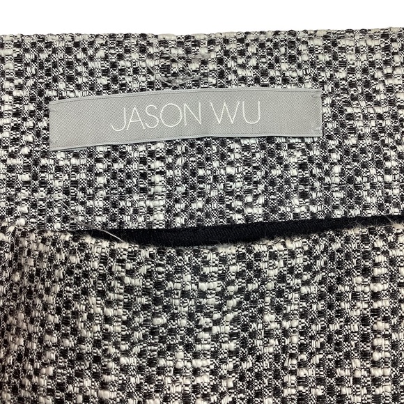 Jason Wu Tweed Black Short Shorts - Picture 6 of 9